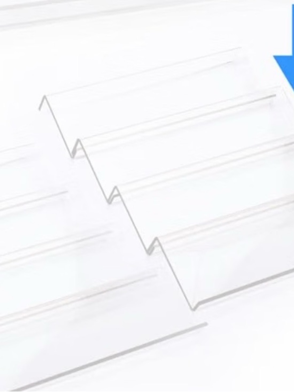 Miukaa Clear Acrylic Spice Stand - White